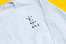 Белые свитшоты с логотипом «444»