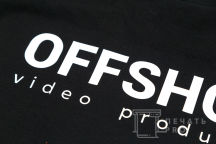 Футболки с логотипом «OFFSHOOT video production»